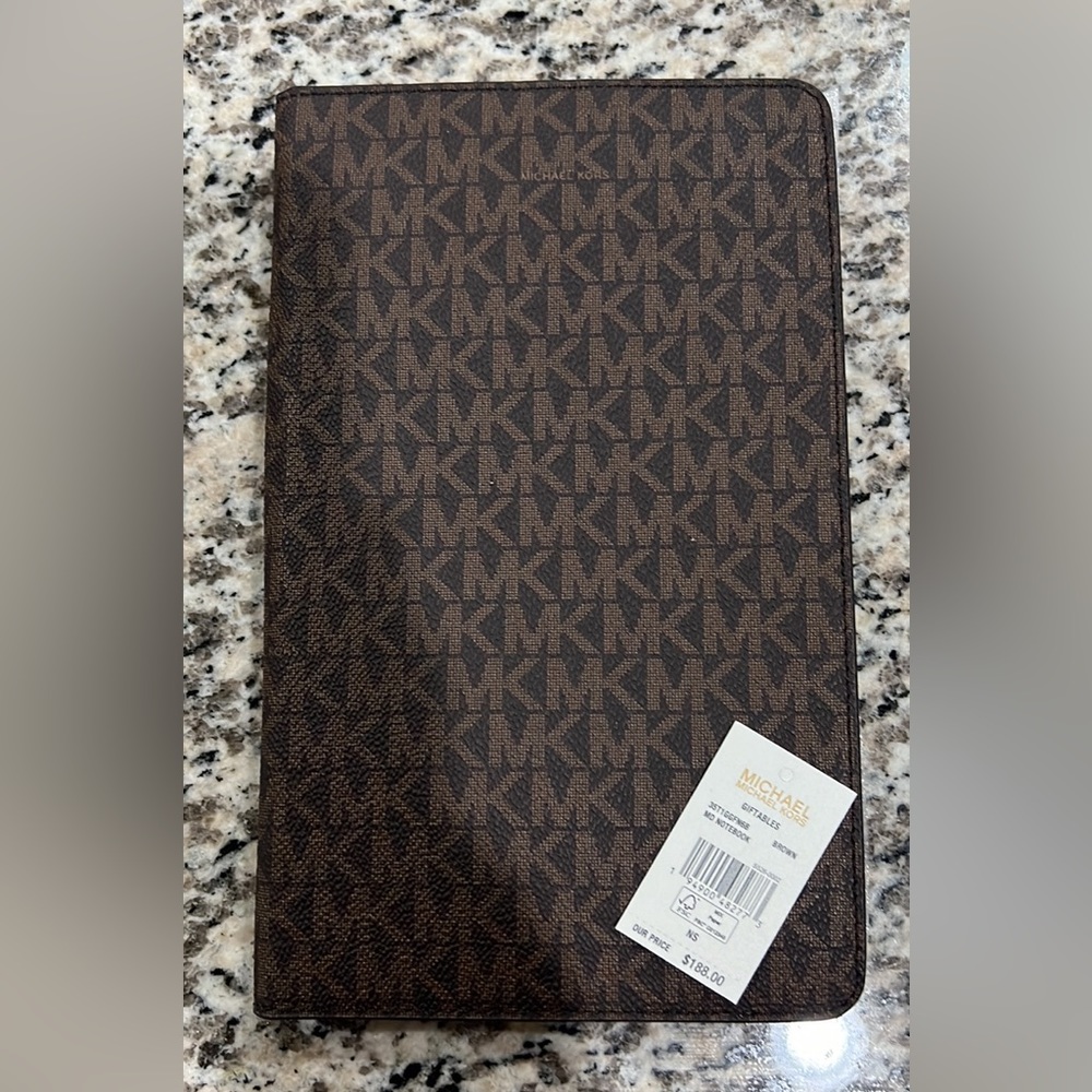 New with tag Michael Kors notebook